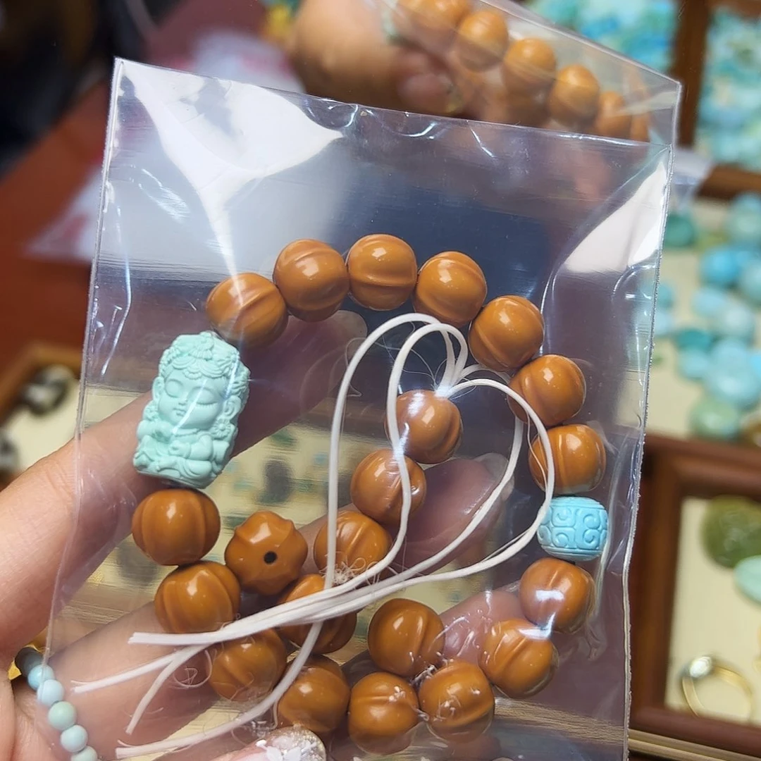 自***卷猴头核桃手串猴头核桃