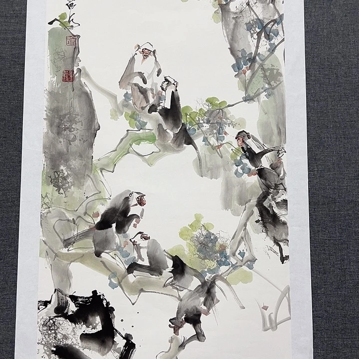 国画书画作品多次