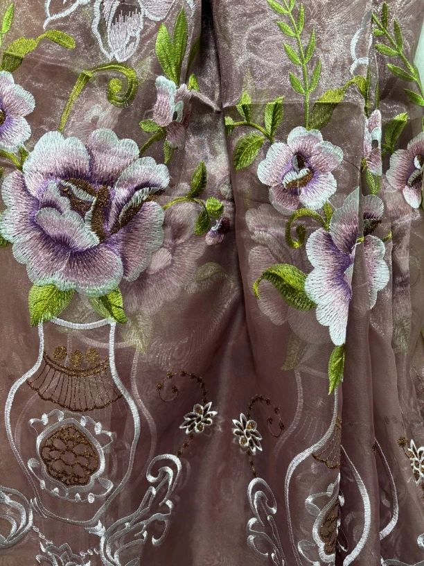 8808 6×2.75 绣花纱