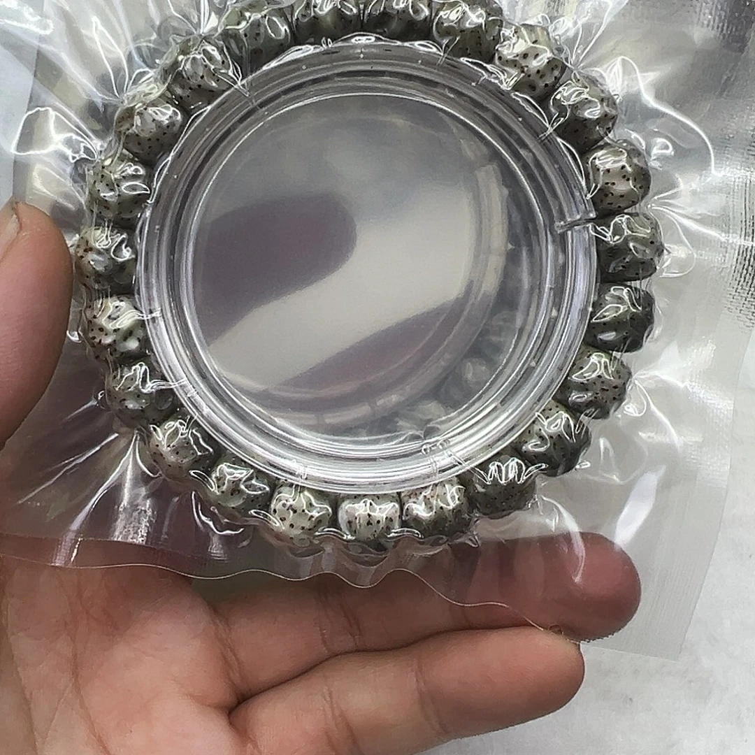 手串星月菩提5卓越绿幽灵星月无相单圈10左右