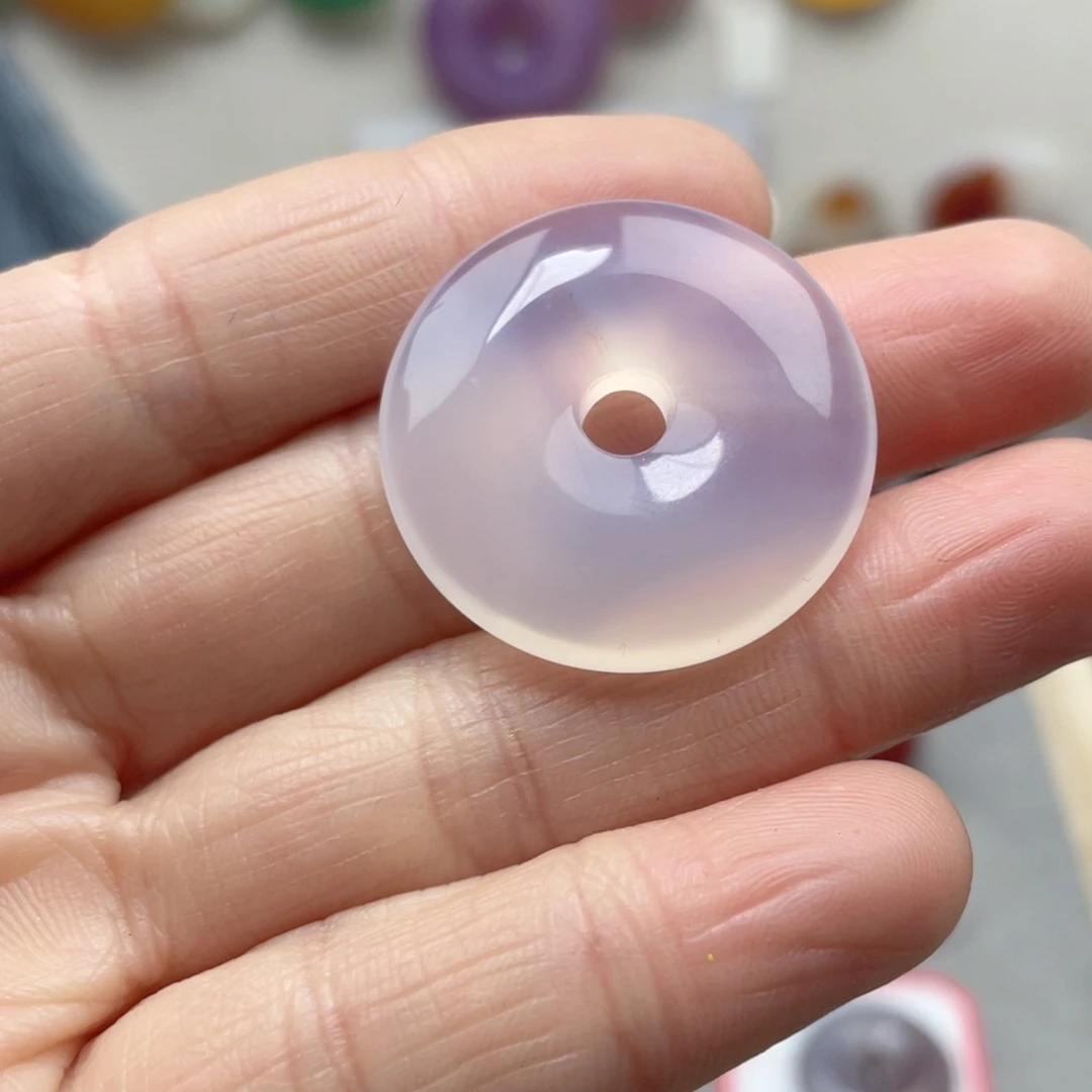 玛瑙/玉髓颈饰合金顾**.