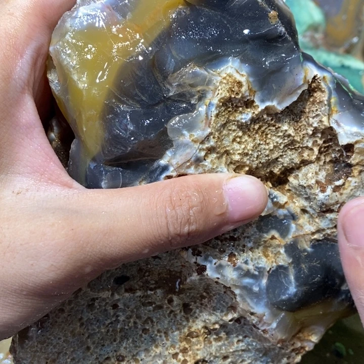 未镶嵌玛瑙/玉髓珠宝半成品