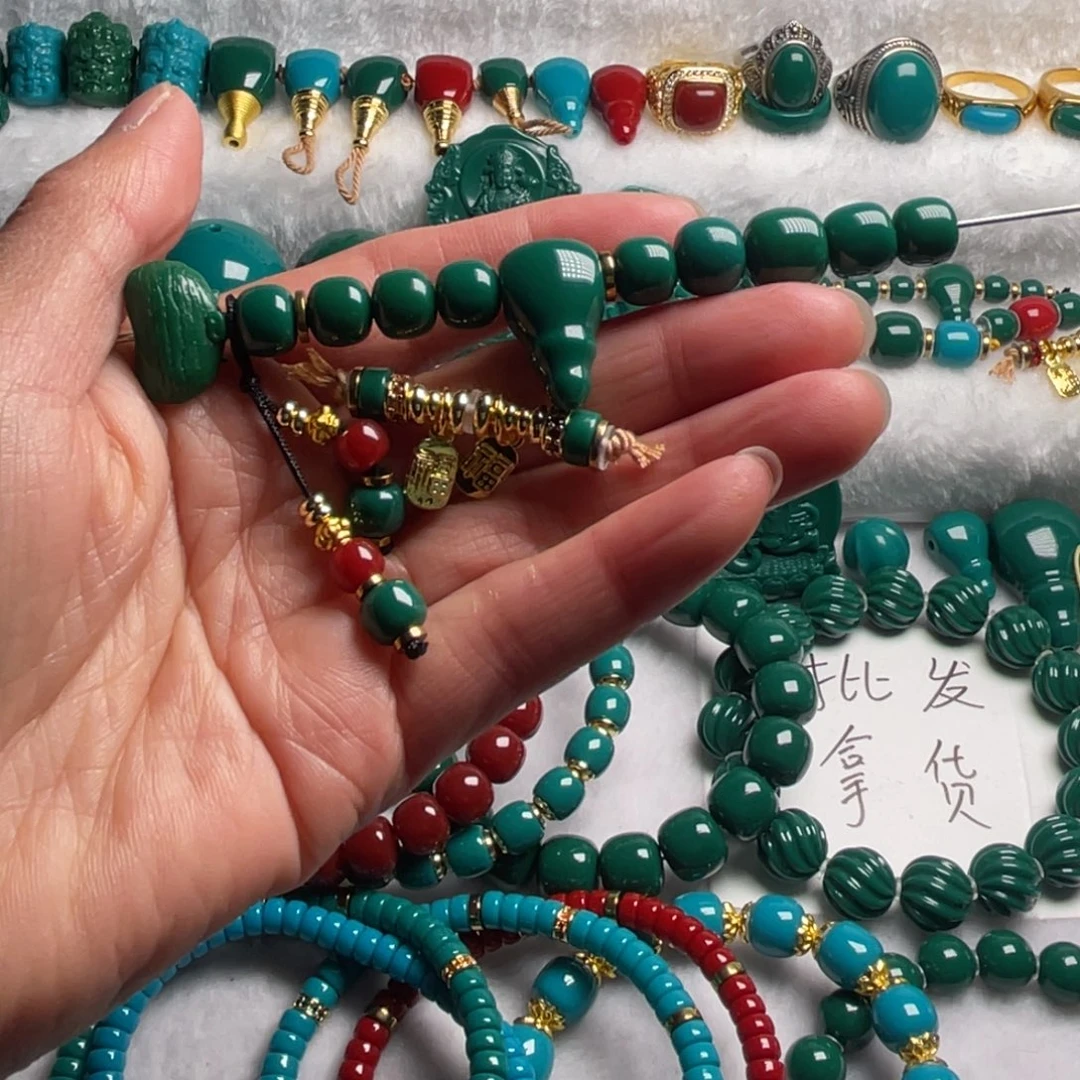 石材用****言卡8老油绿套装