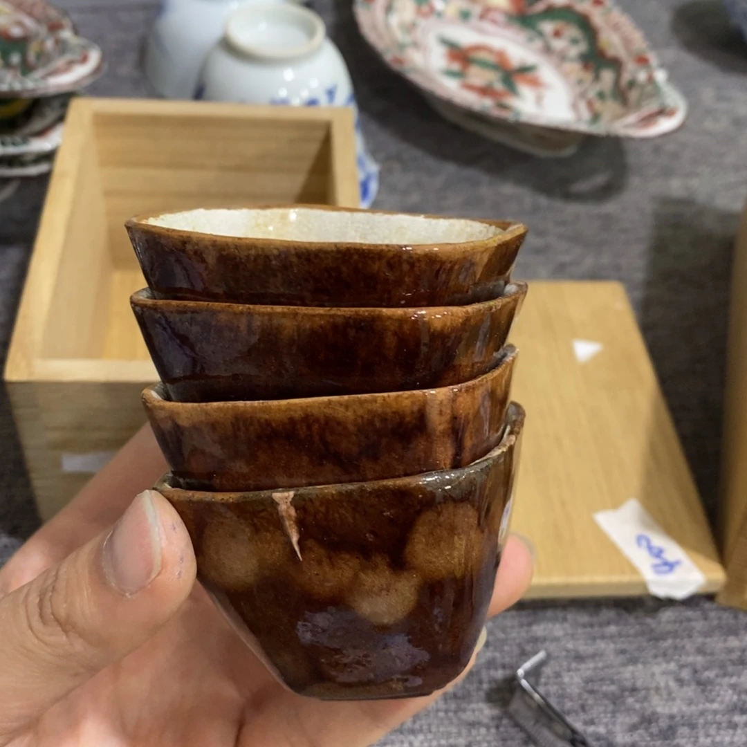 紫砂茶杯非常漂亮好看的碗