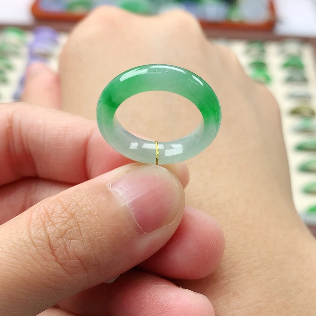 翡翠戒指未镶嵌12号