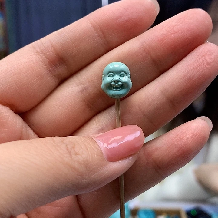 绿松石未镶嵌配饰