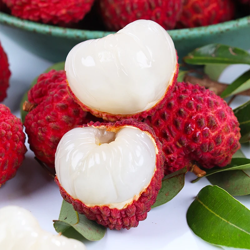 【顺丰京东】海南火山口荔枝王4.5斤新鲜水果特大果荔枝1/3斤多仓发