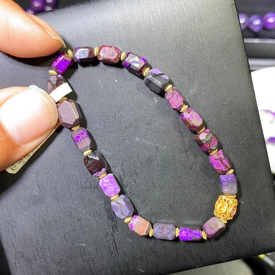 苏纪石（舒俱来）未镶嵌南非舒俱来丝绒钻切单圈