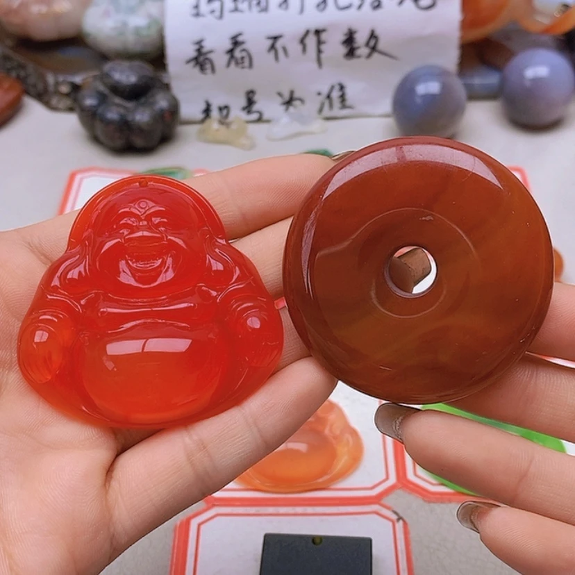 【闪购商品】未镶嵌玛瑙/玉髓珠宝半成品.***圣