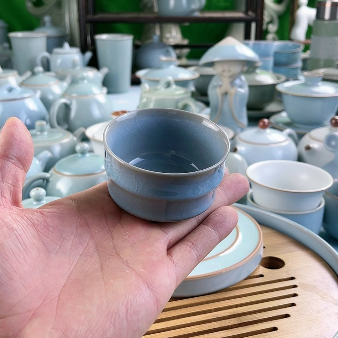 【闪购商品】纯矿石竹节杯不退不换