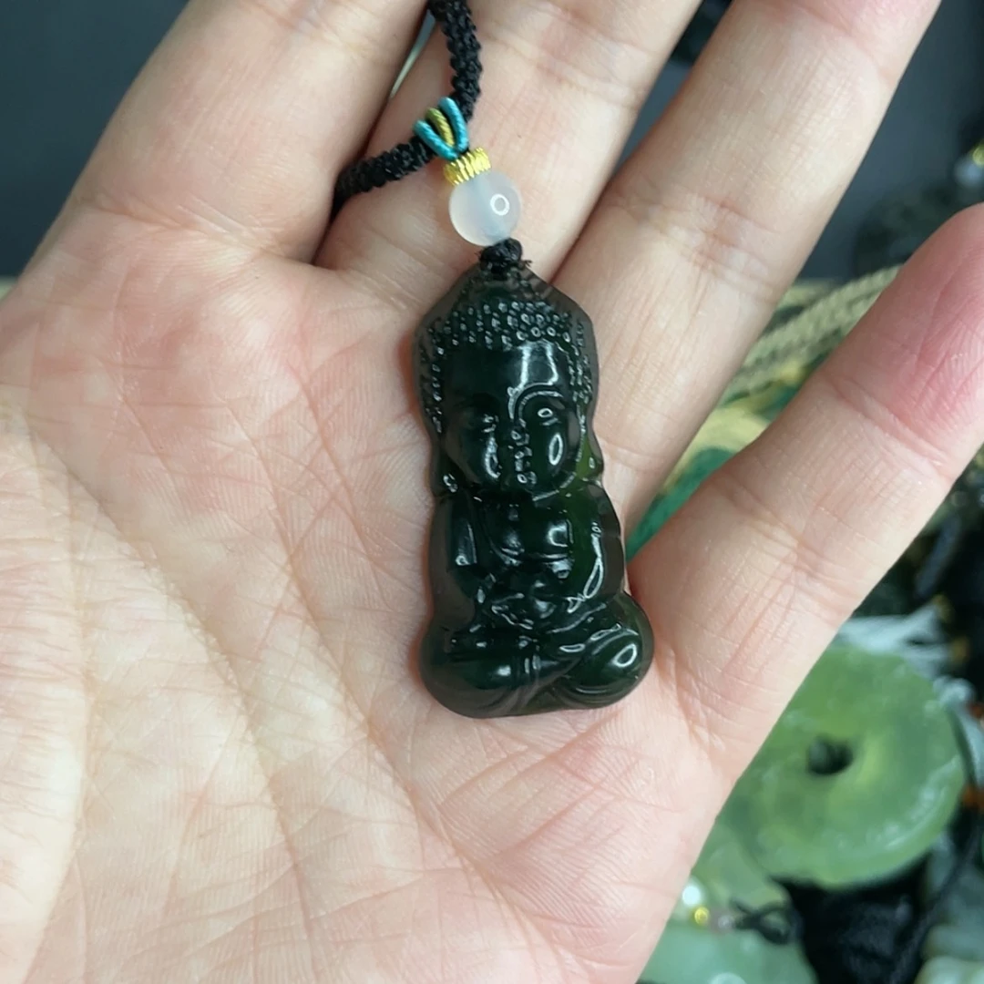 【闪购商品】岫玉颈饰未镶嵌L*C宝宝佛