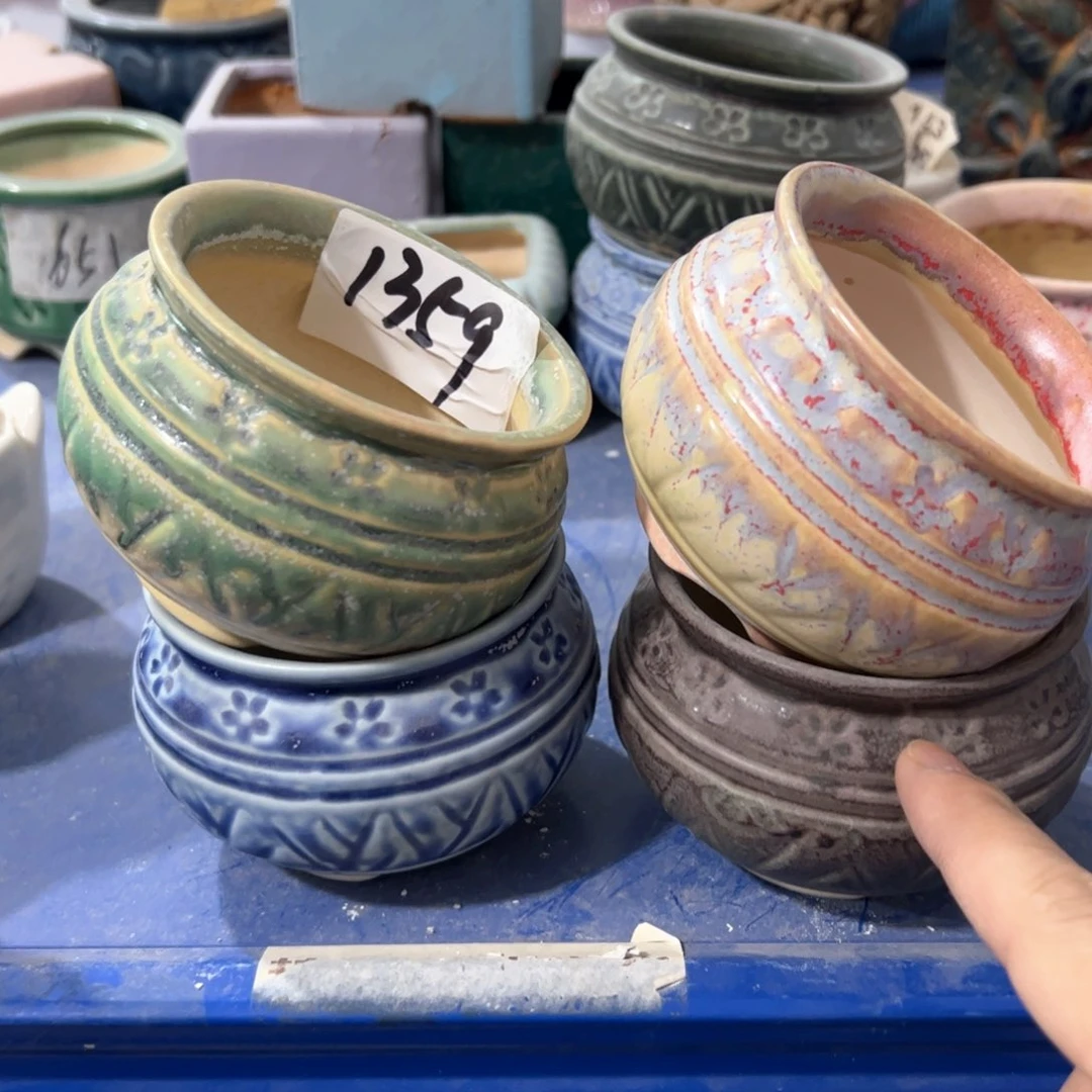 陶瓷多肉小花盆@@1359