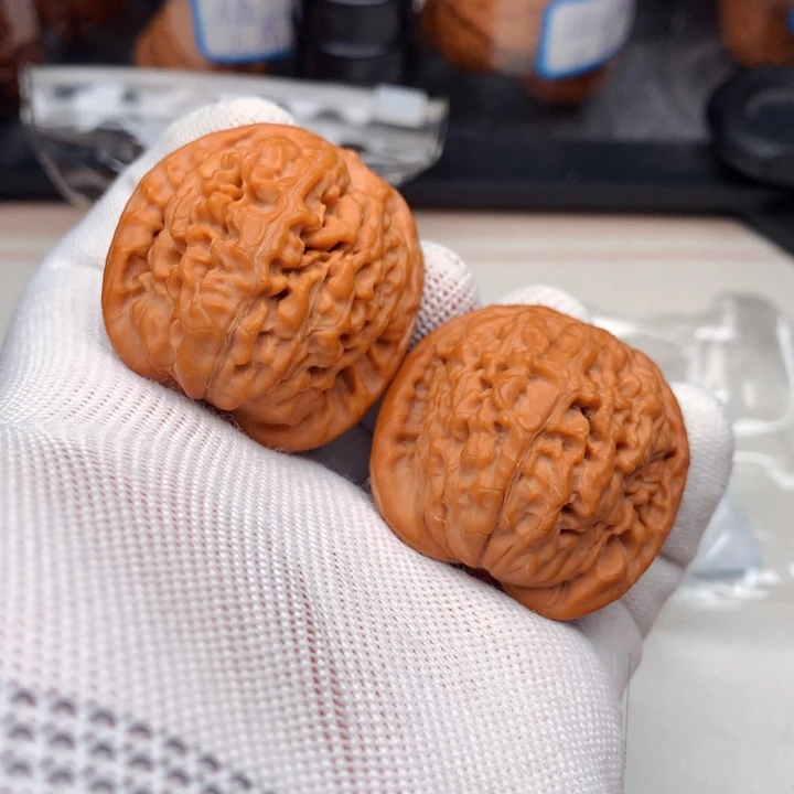 三****文玩核桃吊坠莲花