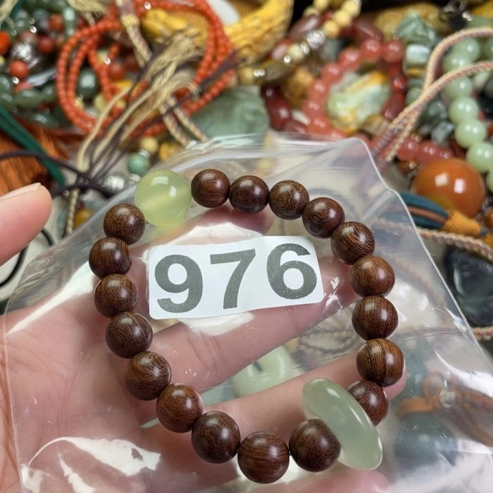 岫岩河磨玉（透闪石质玉）手把件未镶嵌