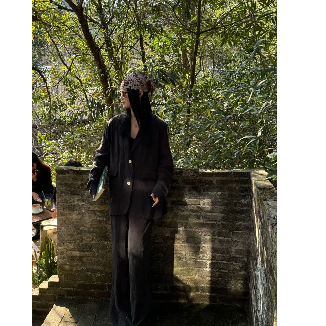 气质通勤休闲西服套装5S404386