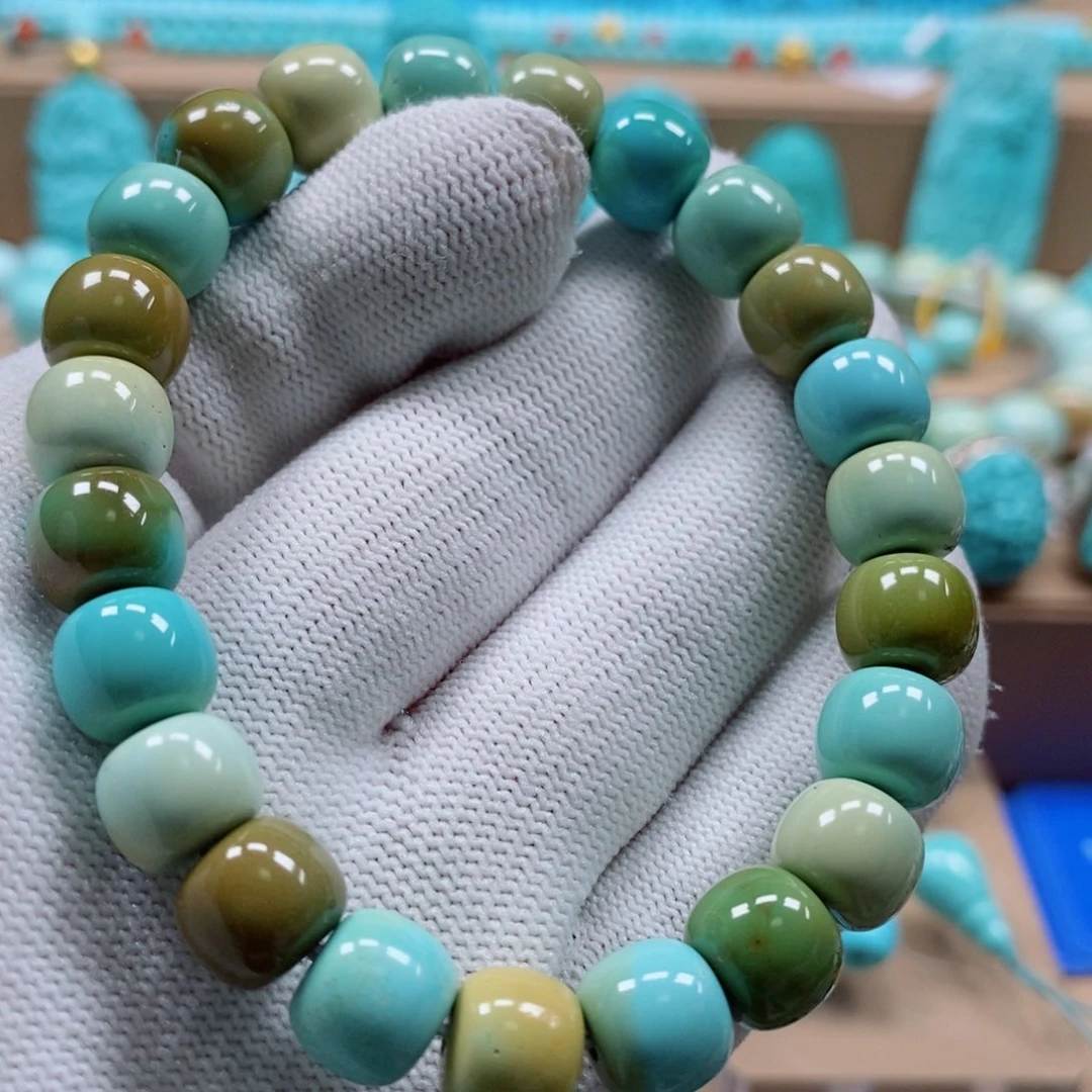 绿松石珠宝奇石未镶嵌程**然