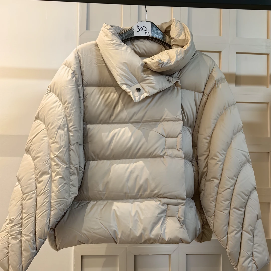 立领极简立领羽绒外套（A502）