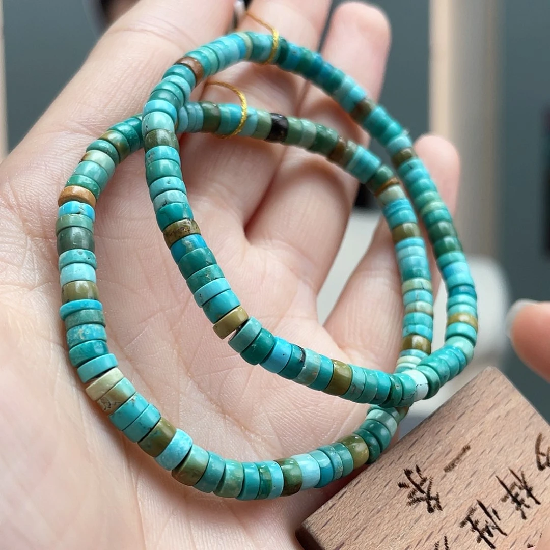 绿松石未镶嵌颈饰