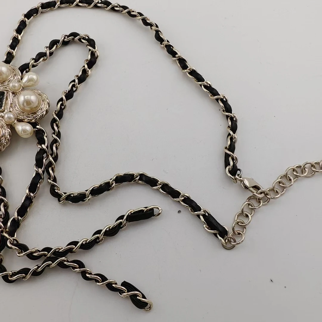 铜合金项链 VTGViVi饰品/中古饰品/时尚复古百搭款/E857中古项链