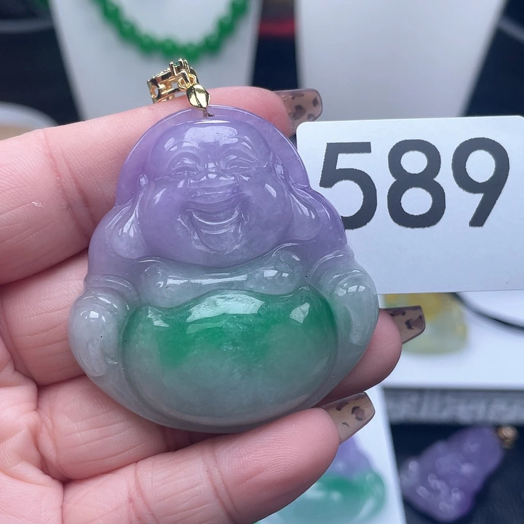 翡翠吊坠(赠链)未镶嵌