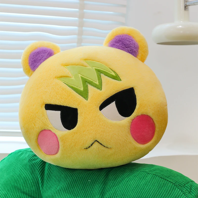 小润可爱抱枕毛绒玩具抱枕小熊头可爱抱枕节假日送女友送闺蜜抱枕