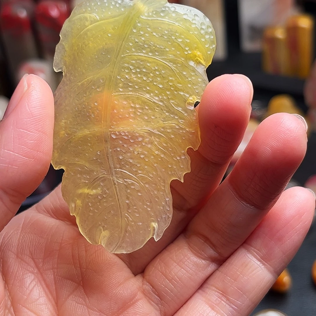 其他昌化石玻璃冻挂件