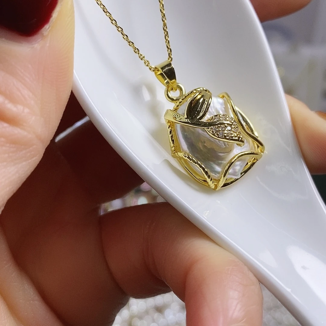 耳饰未镶嵌淡水珍珠