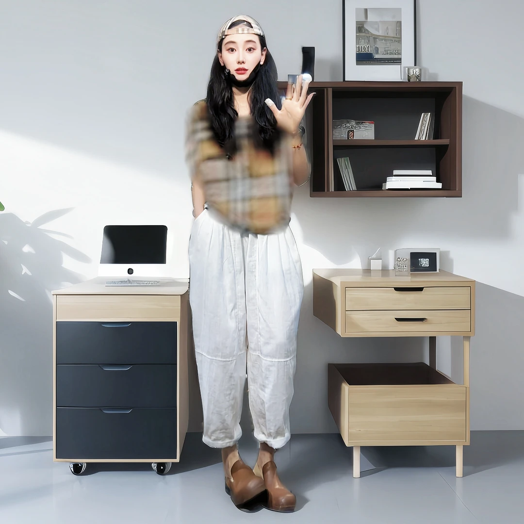 138摩登潮流 人手必入单品 夏季人造丝宽松格 纹短袖T