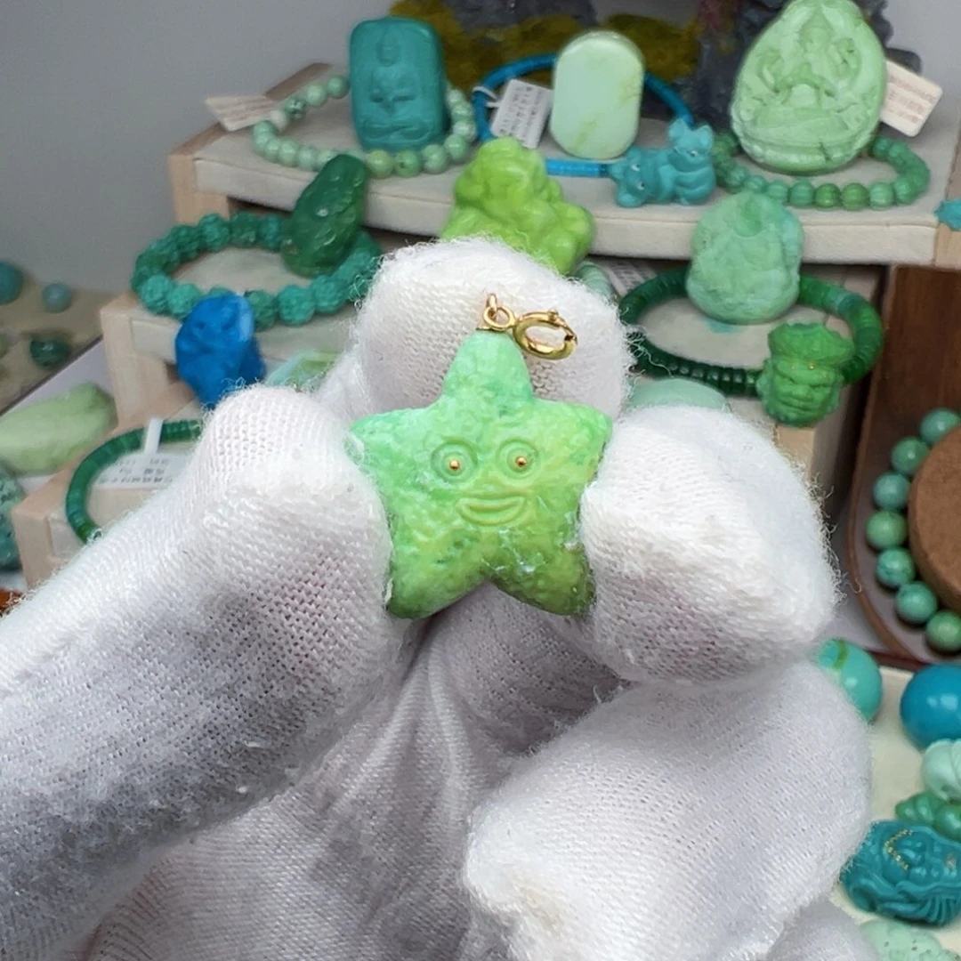 绿松石未镶嵌主播夏