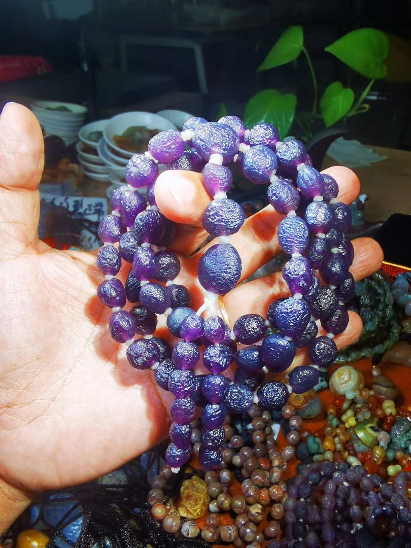 阿拉善原石 紫色 暴利紫色