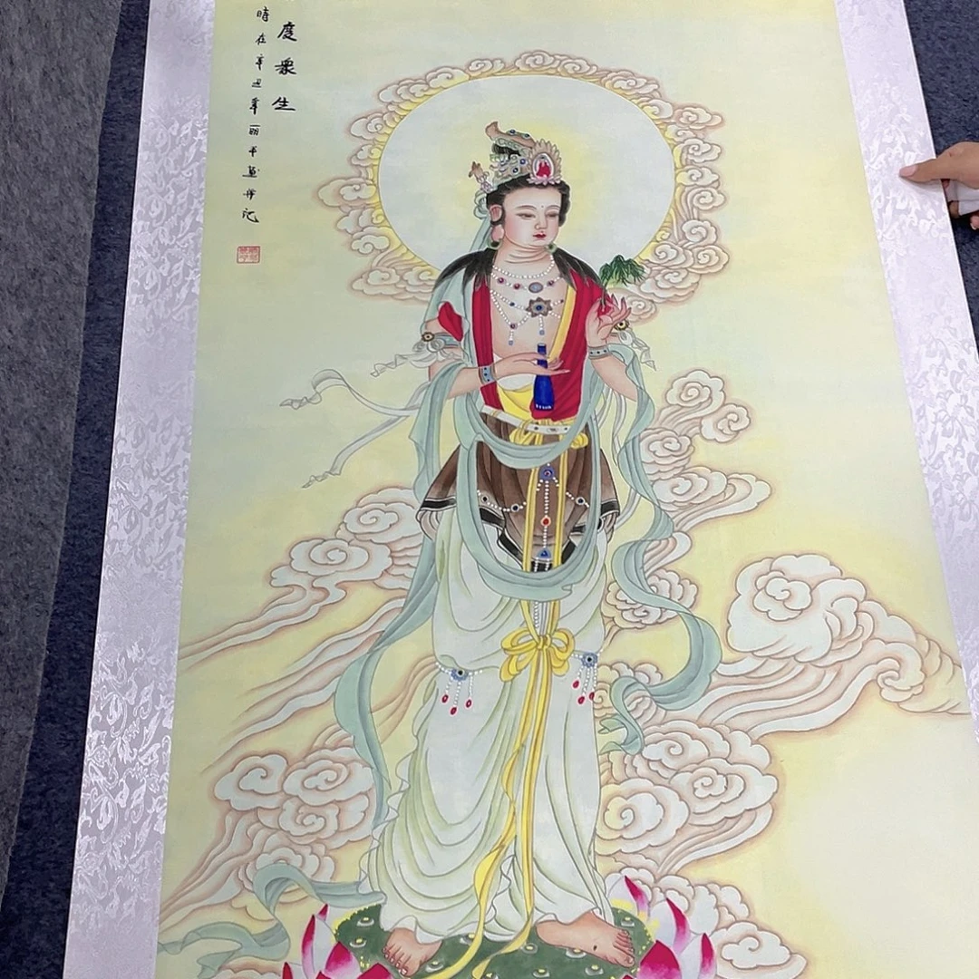 国画作品小姐姐放漏…