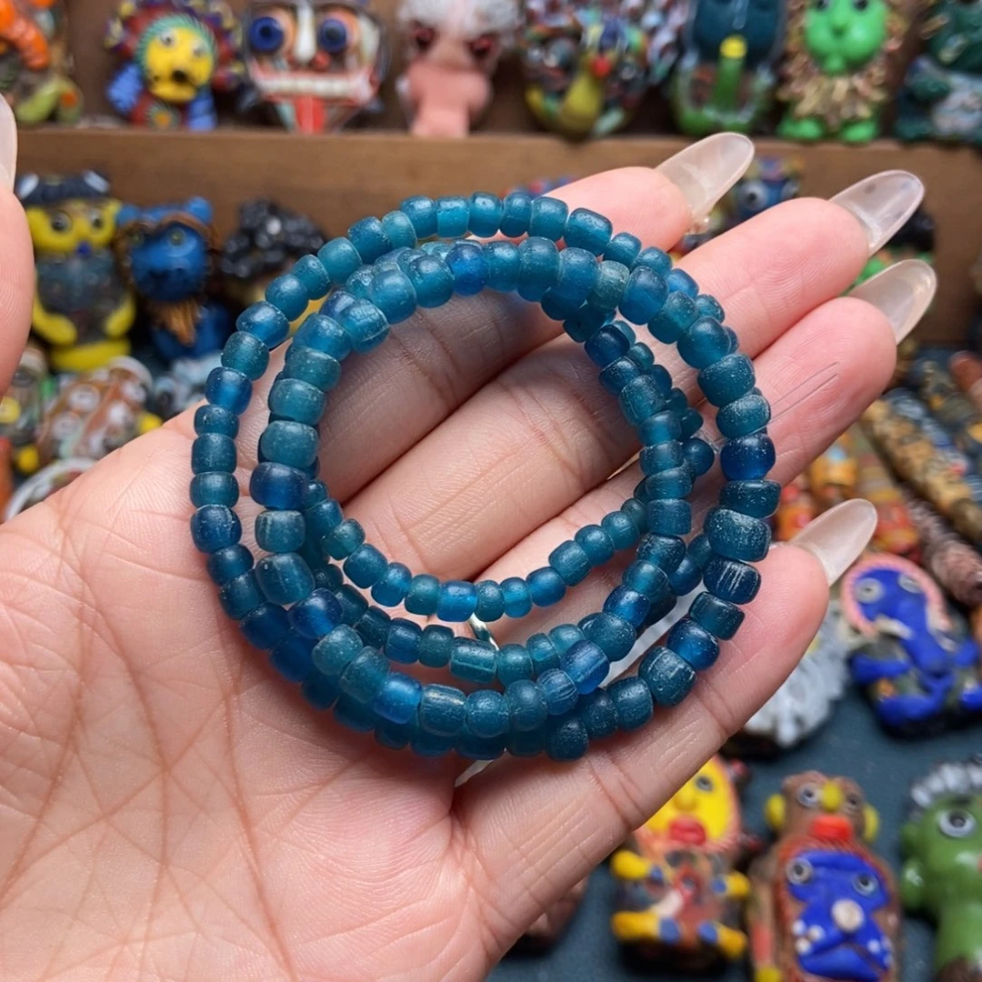 颈饰琉璃印度尼西亚琉璃链子