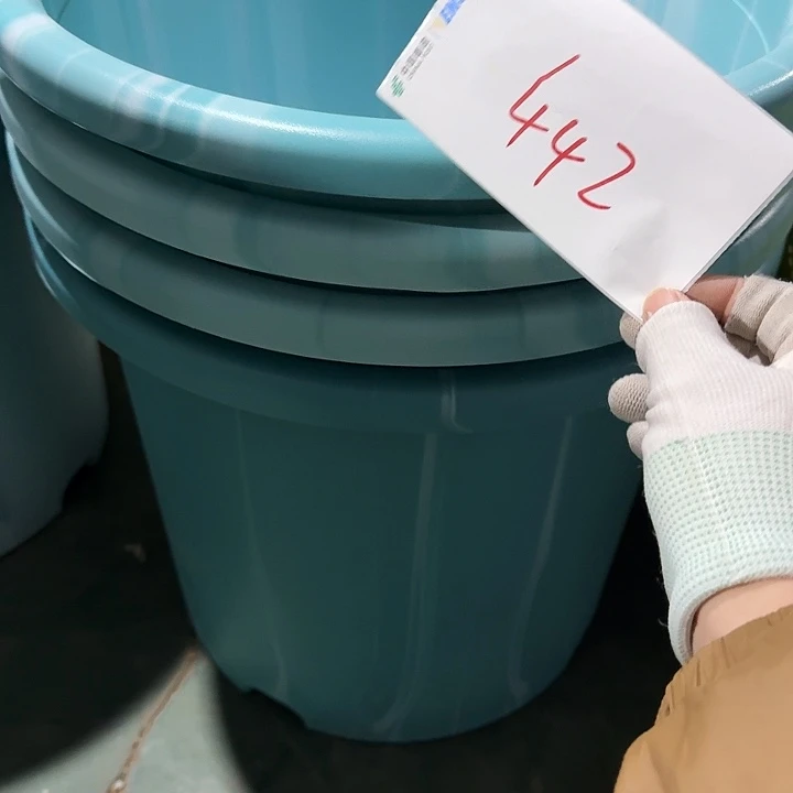 串色9#口径46湖蓝色4个无托