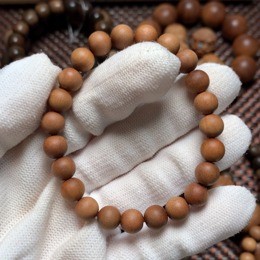 【闪购商品】檀香木手串/手链水**物0.8顺纹福利款