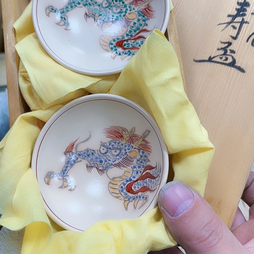 【闪购商品】瓷片三****李瓷制作工艺品摆件