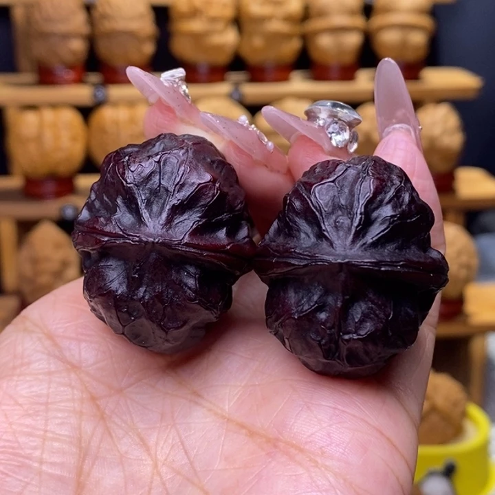 把件文玩核桃甲壳虫30号37尺