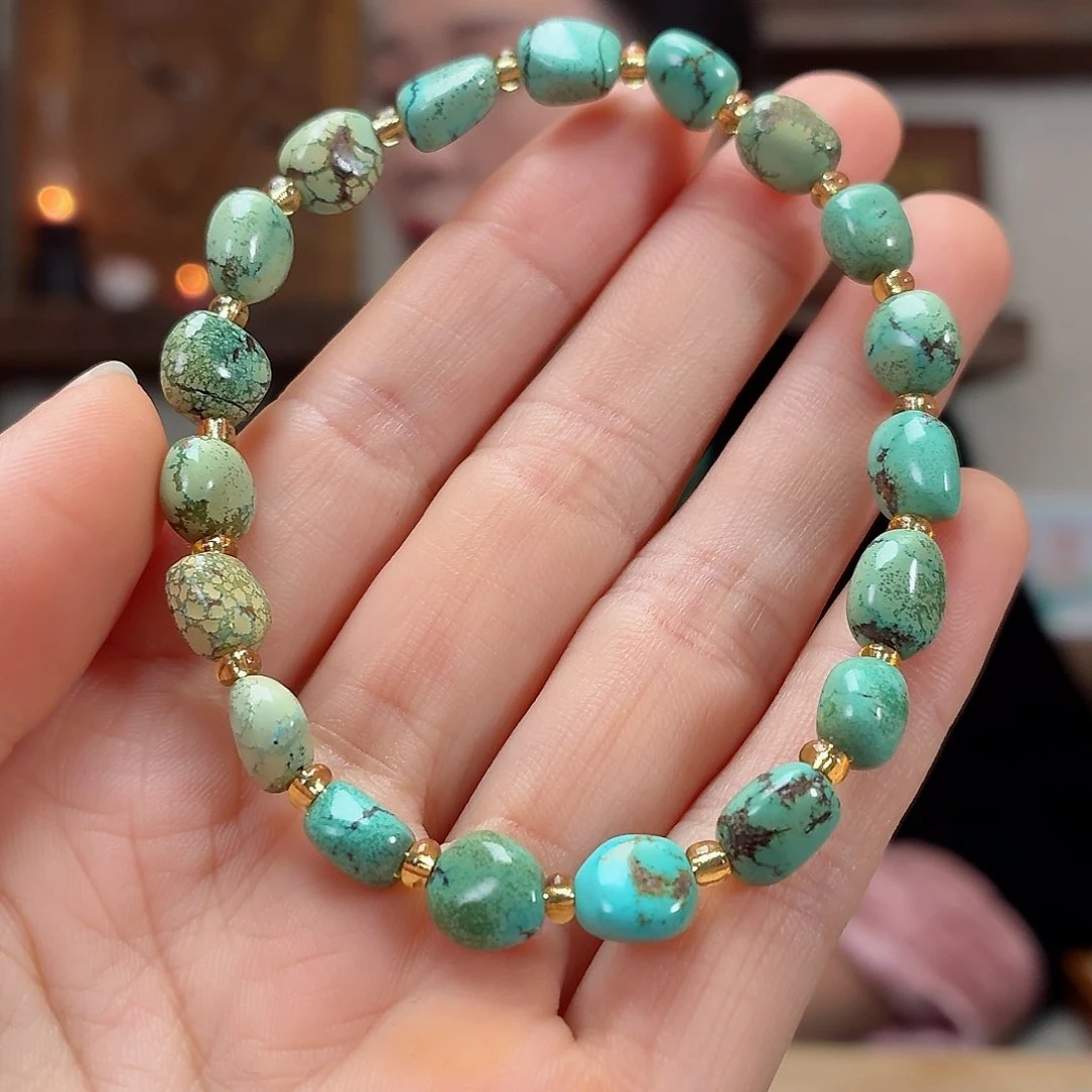 未镶嵌绿松石珠宝奇石