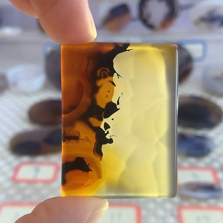 玛瑙/玉髓合金颈饰