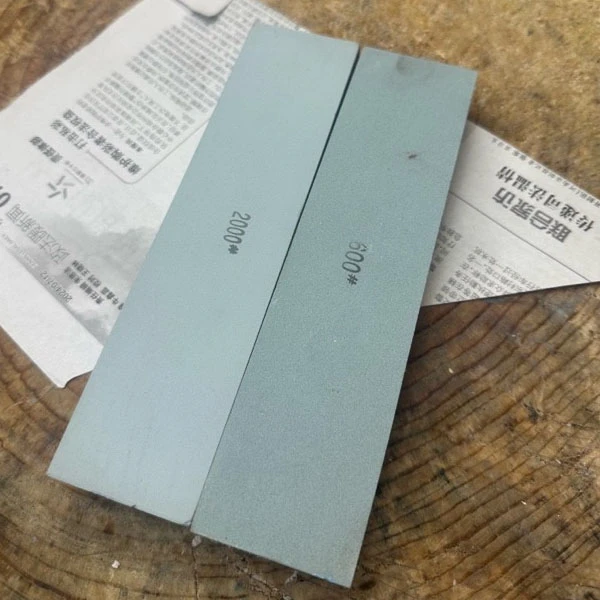 600目+2000目微瑕磨刀石油石碳化硅厨师家用厨房用