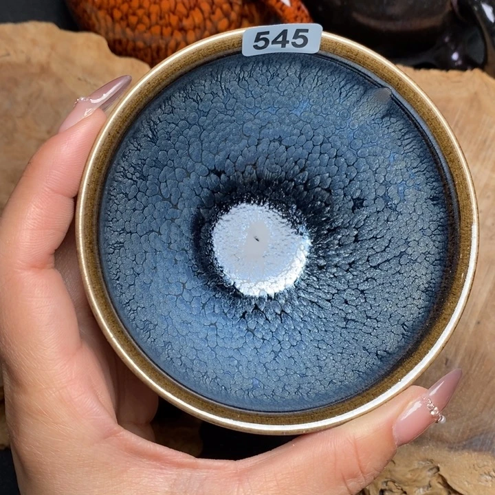茶盏建窑建盏主人杯545微瑕