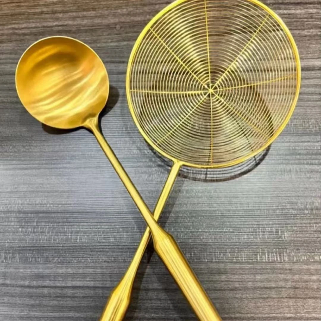 【孜咪冉好物】网红不锈钢锅铲捞勺套装چويلا  چۈمۈچ