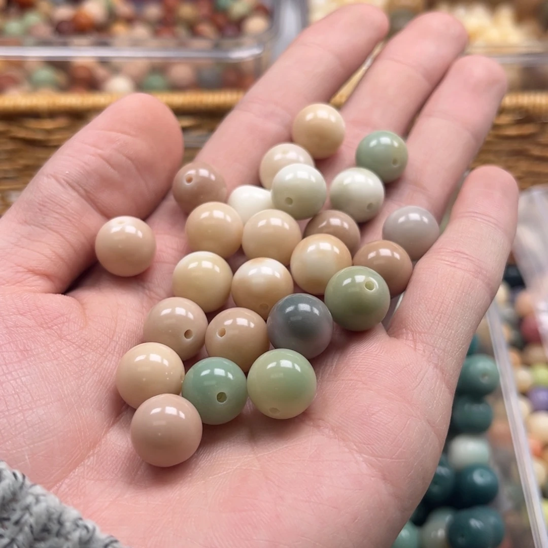 【闪购商品】白玉菩提吊坠c12/100+20干磨花皮圆