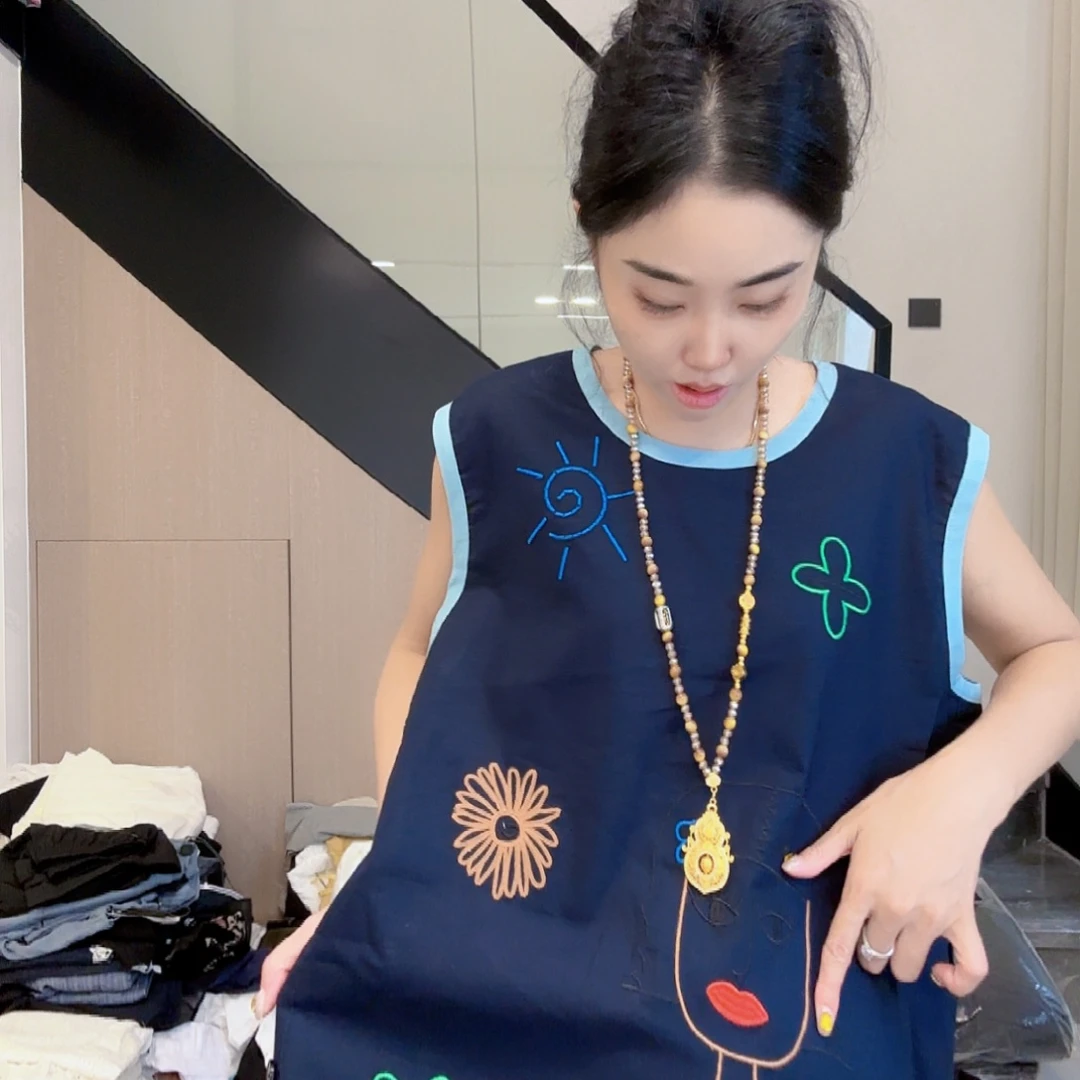 亚麻裙子125斤6468665