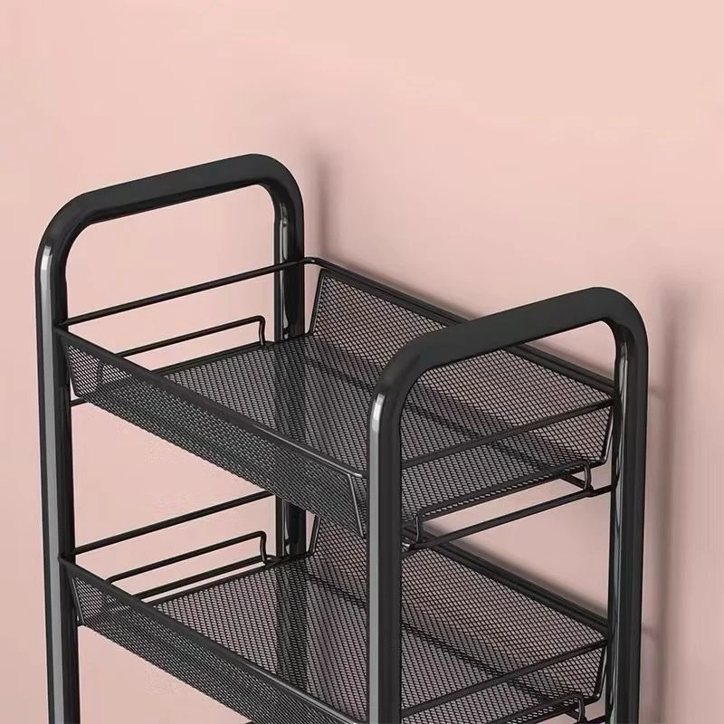 卫生间浴室置物架小推车落地多层洗手洗澡间夹缝厕所马桶收纳架子