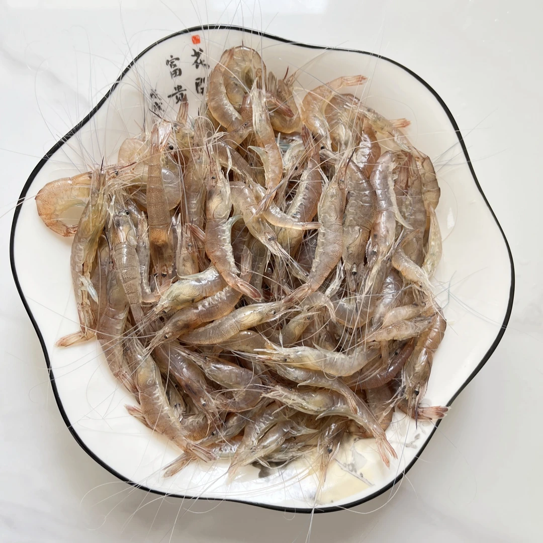 4斤 海白虾 小白虾5cm左右 海捕鲜虾速冻（嫌小勿拍）青岛