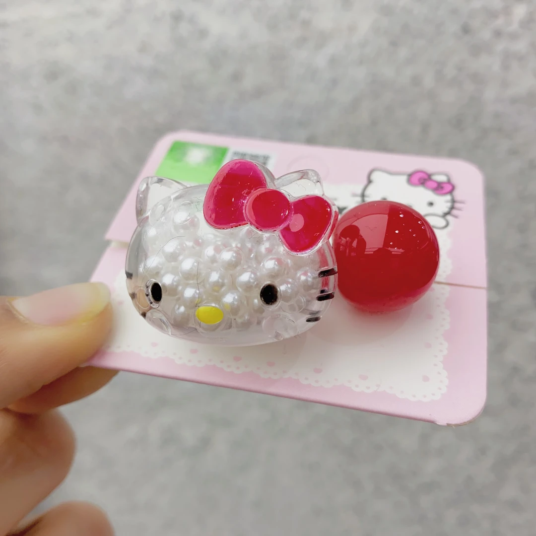 【YG-88230】发圈绕绕珍珠珠猫头可爱女童儿童配饰发绳发饰