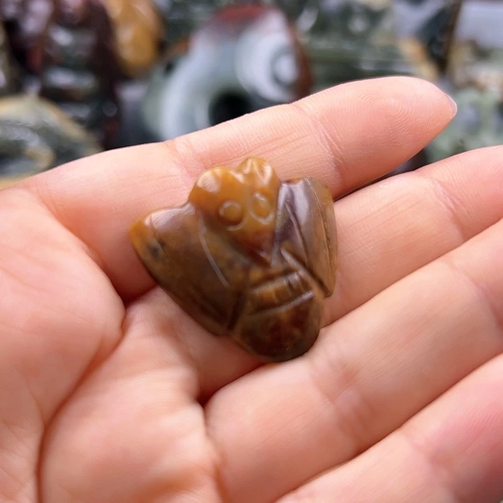 岫岩河磨玉（透闪石质玉）未镶嵌吊坠(不含链)
