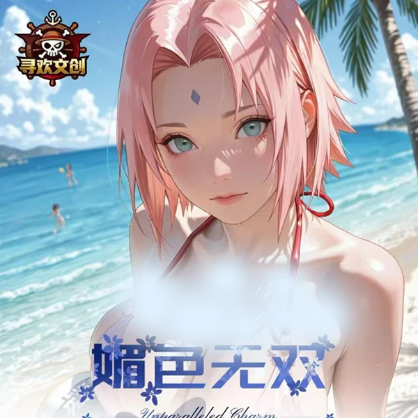 强取人物【寻欢文创】火影忍者-媚色无双亚克力色纸