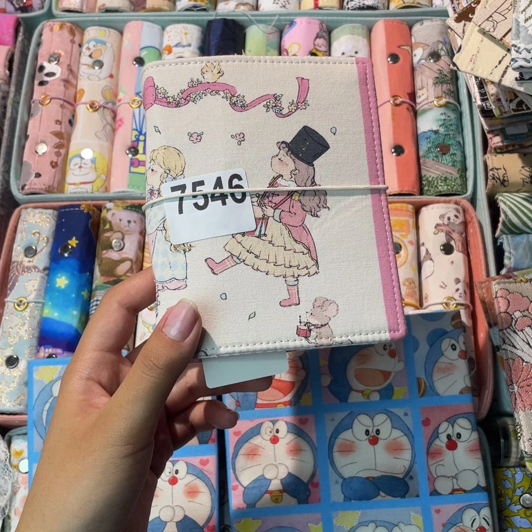 织绣a7活页加空白纸7546。