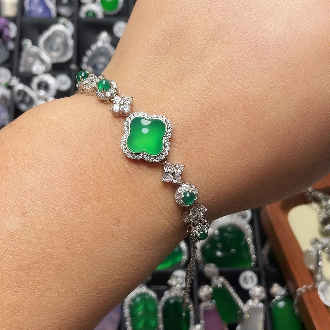 玛瑙/玉髓合金手链